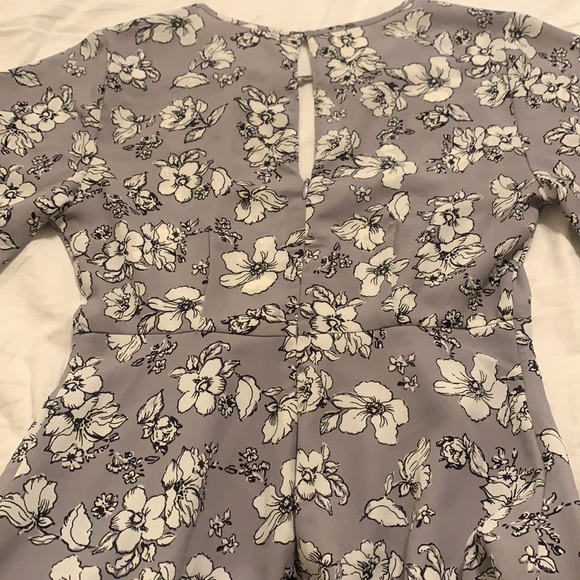 Lush Floral Print Boho Skater Dress - Picture 6 of 6